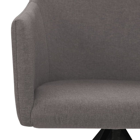Swen Studio -  Swivel Dining Chairs 6 pcs Taupe Fabric (UK/IE/FI/NO only) (3x331515)